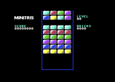 Six brick colours