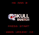 Skull Buster GB Menu